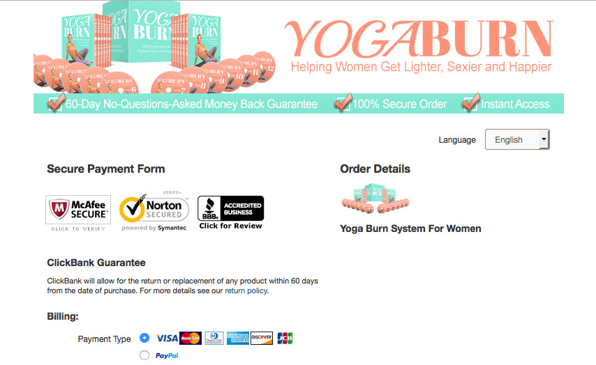 Her Yoga Secret Website