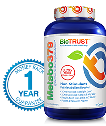 60 Capsules Biotrust Metabo379 Non-stimulant Fat Metabolism Booster 