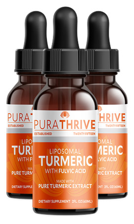 PuraTHRIVE Turmeric Bottles